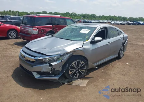 2016 Honda Civic Ex-T из США, поврежденный, VIN 19XFC1F36GE009425